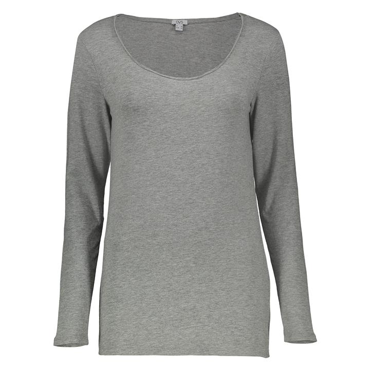 تی شرت زنانه او وی اس مدل 009364480-GREY OVS 009364480-GREY T-Shirt For Women